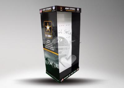 China Pop Paper Hook Sidekick Display Stand With 4c Printing For Supermaket Promotion for sale