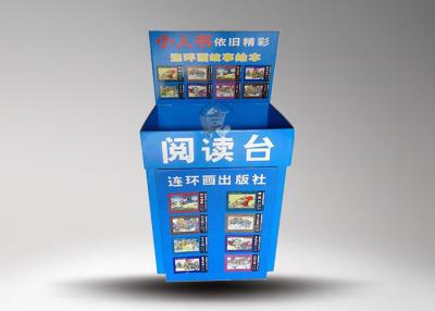 China Paper Dump Bin Stationery Display Stand For Book Advertising And Retail for sale