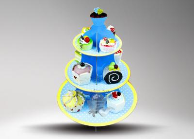 China Environmental Protection cupcake cake stand / POP Cake Stand for sale