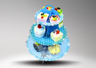 China POP Recyclable Cardboard Cup Cake Stand / Cardboard Shelf For Cup Cake for sale