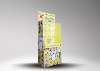 China Multifunctional Cardboard Hook Display with Precise Cutting and Clear Printing for sale