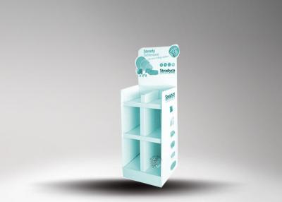 China POP Up Floor Standing Display Shelves With Custom Pictures For Retail for sale