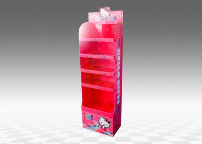 China Children Toy Display Stands 5 Tiers , Offset printing floor display stands for sale