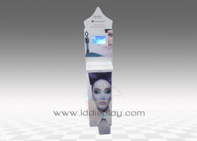 China Eco-friendly Cardboard Display Stand Customized With LCD Player for sale