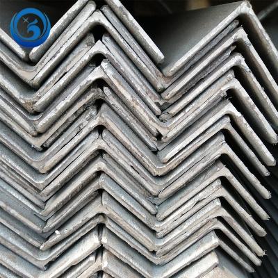 China Building construction SS400 material steel angle steel size100*75mm for sale