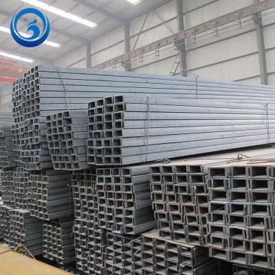 China Hot Rolled Constrction Building Structural Steel ss400 Profiles100*48mm C Channel Steel for sale