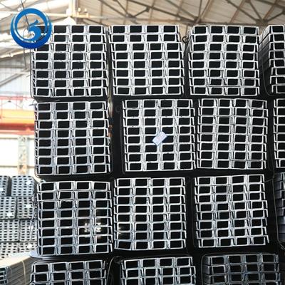 China Constrction a36 Building Structural Steel Profiles C Channel Hot Rolled Steel 80*43mm for sale