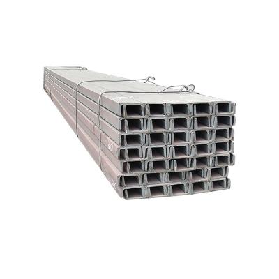 China Constrction Building Structural Steel Profiles 63*40mm C Channel Hot Rolled Steel for sale