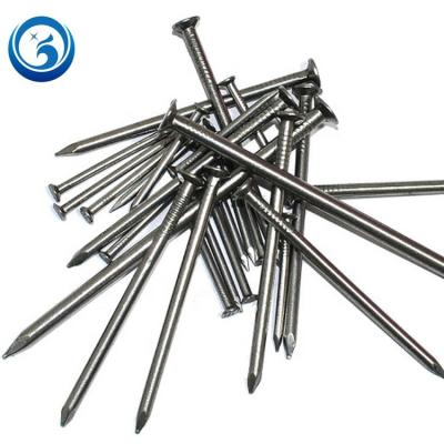 China In. Nails Steel Nails. manufacturer 1/2 inch-6 length flat steel concrete nail for sale