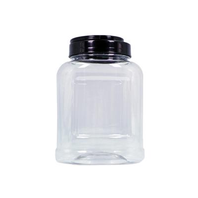 China Non-toxic tasteless Round Shape Bpa Free Storage Bottle Food Grade Plastic Food-Grade-Bottles for sale