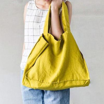 China Durable Printed Logo Recycle Organic Cotton Canvas Bag Tote High Quality Shopping for sale