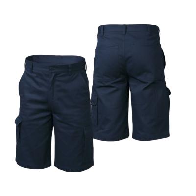 China LX808 ANTI-UV Dark Blue Cotton Cloth Shorts Cargo Work Cycling Pants for sale