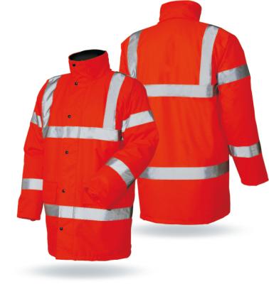 China High Visibility Jacket 150D/300D Oxford Yellow Reflective Safety Jacket High Quality Safety Yellow Jacket for sale