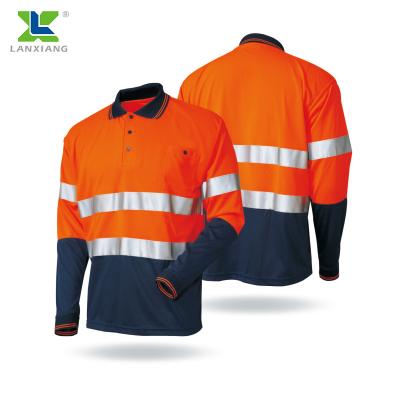 China Cheap Short Shirt LX713 Anti-pilling Safety Reflectors Fluorescence for sale