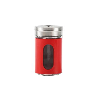 China Creative Kitchen Supplies Stainless Steel Cover , Seasoning Jar In Many Colors for sale