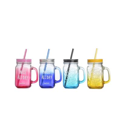 China Classic New Design Glass-to-Glass Beverage Mug With Handle With Place For Drinking Glasses for sale