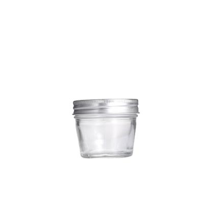 China High Quality Classic Design Glass-to-Glass Food Jars and Airtight Caviar Airtight Jars for sale