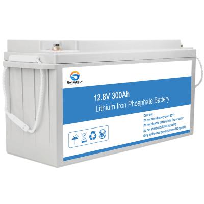 China Household Appliances 12.8V 300Ah Lifepo4 Lithium Ion Battery Solar Battery with BMS for Solar Energy Storage for sale