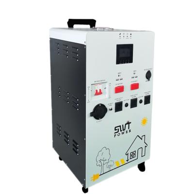 China High Quality Home Solar Inverter Storage System 3kw Portable Solar Powered Generator for sale