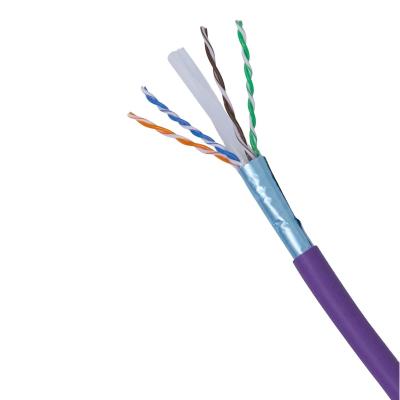 China Telecom Communication FTP Cat6 Solid Internet Network Ethernet Patch Cable for sale