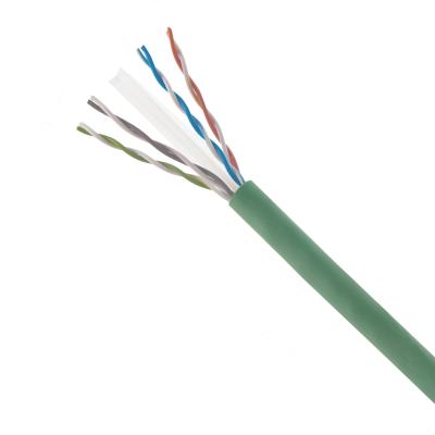 China Network LAN ethernet cable 23awg conductor utp cat6 pure copper cable cat6 1000ft for sale