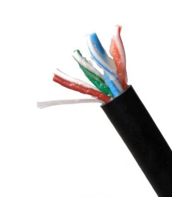 China Network cable pass the flounder test ethernet manufacturers with cat5e jelly lan cable for sale