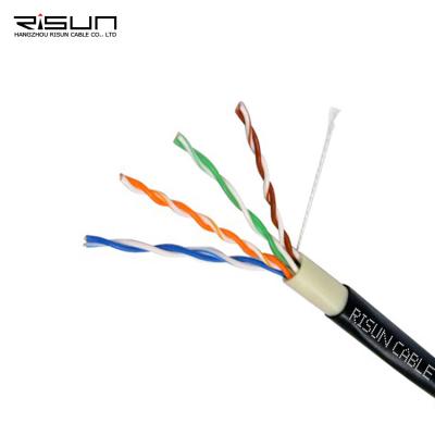 China Telecom Factory OEM Lan Cable UTP CAT5E Double Jacket PVC+PE PVC+PVC PE+PE for sale