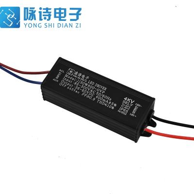 China Outdoor Lighting 600MA 900MA IP65 27V 36V 24W 30W 50W Constant Current Outdoor Power Supplies Waterproof Aluminum Led Driver for sale