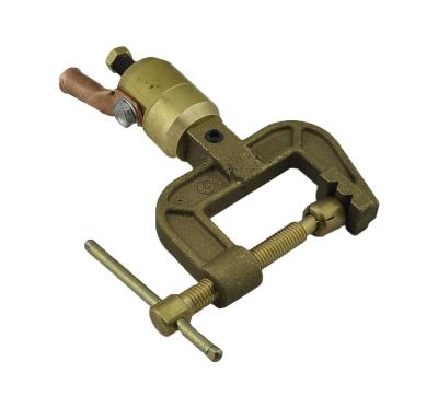 China 1500A Brass Japanese Spinning Type Earth Clamp For Welding Machine With Ce for sale