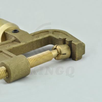 China KINGQ1500A Brass Rotary Type Earth Clamp For Chinese Welding Machine Producer Household Tools for sale