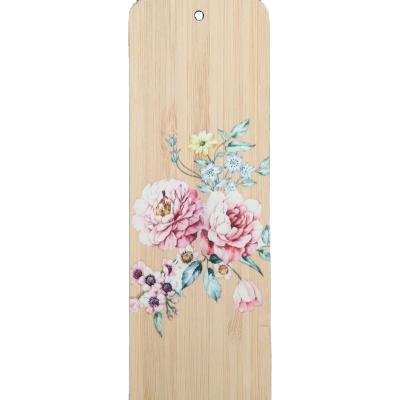 China Eco - Friendly Custom Printed Wooden Bookmark for sale