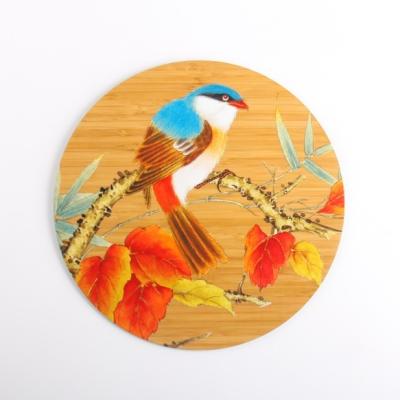 China China Color Printing Bamboo Wood Wall Panel Decoration for sale