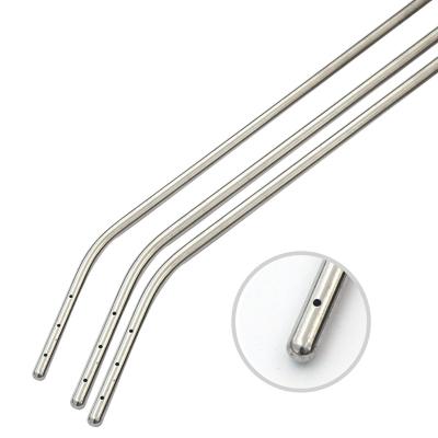 China Sinmer Stainless Steel OEM Customized Stainless Steel Throat Cannula ENT Catheter for sale