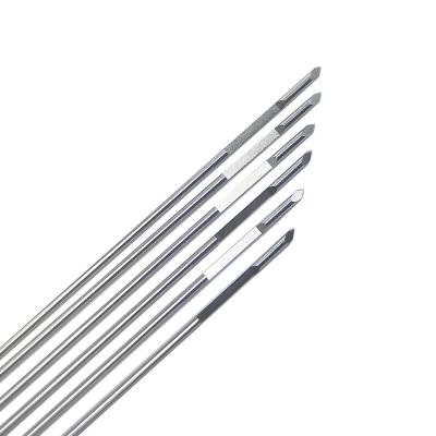 China Cut or Bevel China OEM 317L Stainless Steel Needle Cannula Back Catheter for sale