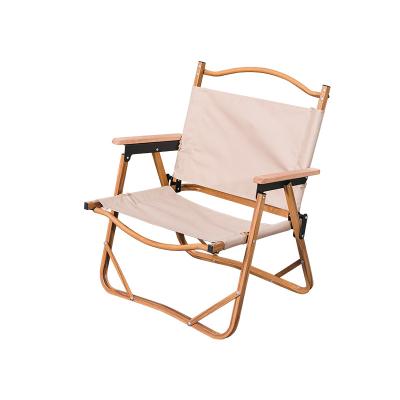 China Modern Outdoor Beach Chair Folding Camping Table And Chair Manufacturer Fishing Chair Moon Bag Metal Customized Logo for sale