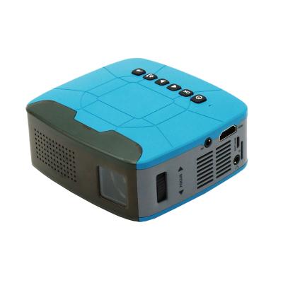 China Built-in High Lumens Multimedia Mini Portable Projector U20 320*240 Portable Speakers Mobile Phone Projector for sale