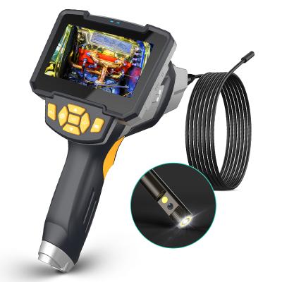 China Waterproof/Waterproof Handheld Industrial 8MM Borescope With 4.3inch LCD Screen Dual Lens 1M Endoscope Borescope Camera for sale