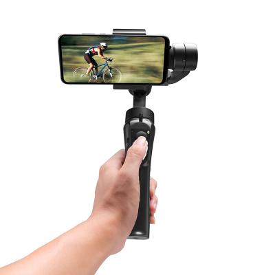 China Portable Flexible Stabilizer with Tracking Function F6 New Handheld Gimbal 3 Axis Stabilizer with Auto Adjustment Suitable for Smartphones for sale