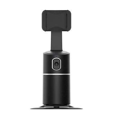 China Auto Adjustable 360 ​​Face Smart Object Tracking No APP 360 Live Streaming Phone Holder Selfie Stick Mobile Phone Tracking Holders for sale