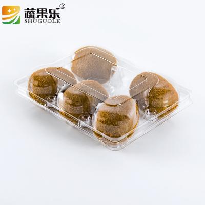 China Disposable Blister Kiwi Fruit Plastic Packaging Box Disposable Clear for sale