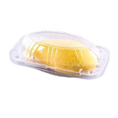 China Disposable Transparent Food Blister Packaging Fruit Box For Mango for sale