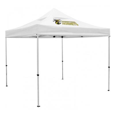 China Waterproof Outdoor Promotional Advertising Business Pop up Waterproof Shade Roof 10*10FT Gazebo Instant Custom Printed Canopy Marquee Tent for sale