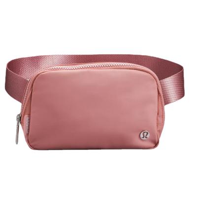 China Water proof lululemon pussy pack outdoor pink pussy pack, multifunctional nylon waterproof pussy pack for sale