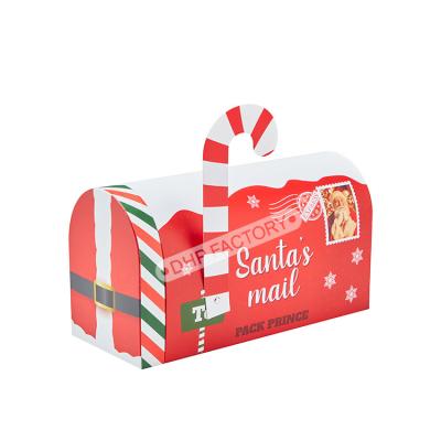 China Unique Packaging Decorative Christmas Gift Boxes Santa Custom Printed Rigid Boxes for sale