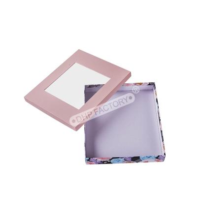 China Customizable Chocolate Packaging Boxes With Dividers And Transparent PVC Lid for sale