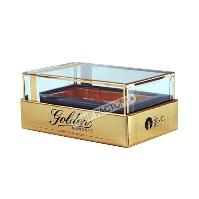 China Caja de muestras de perfume de diseño personalizado para ventanas PVC en venta