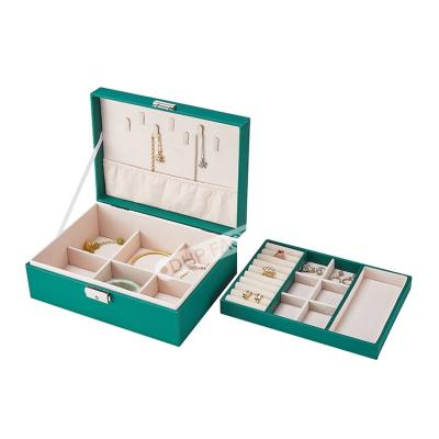 China Elegant Jewelry Gift Boxes With Insert Large Space For Rings And Earrings for sale