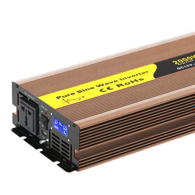 China High Quality Home Appliance 12v 24v 48V 300-600W Pure Sine Wave Car Power Inverter With LED For Car Home Appliance for sale