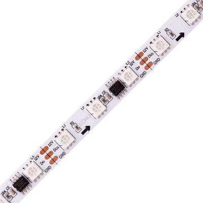 China Theme park ws2811 60leds dreamy color led strip light for sale