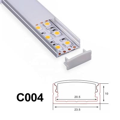 China C004 LED Strip Light Led Aluminum Profile Channel for sale